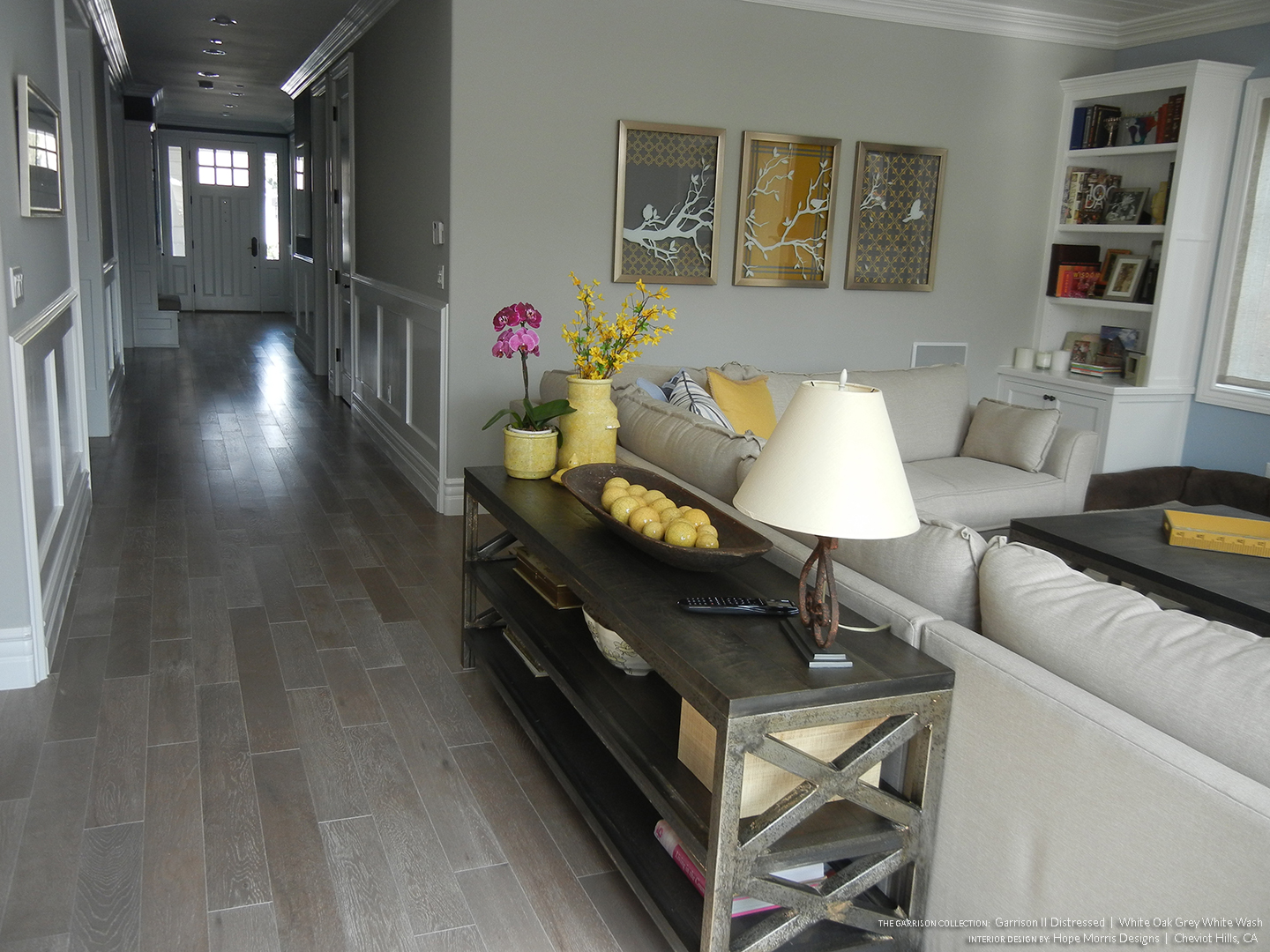 Hope Morris Designs - Marina del Rey, CA - Garrison II White Oak Grey White Wash