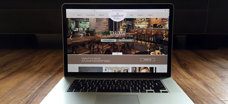 New Garrison Collection Flooring Website
