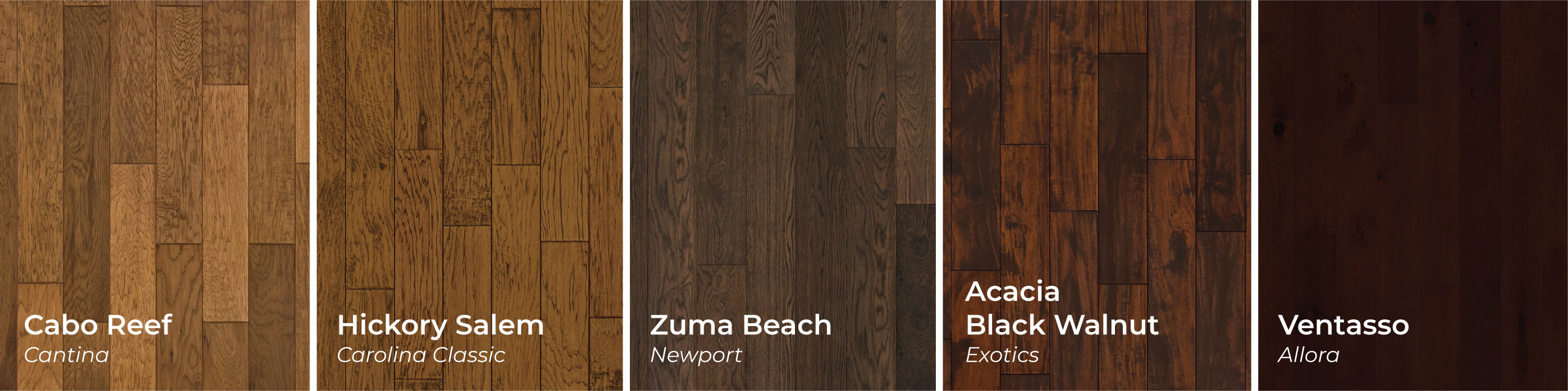 Brown Hardwood Flooring Colors Blog Graphic Garrison Collection