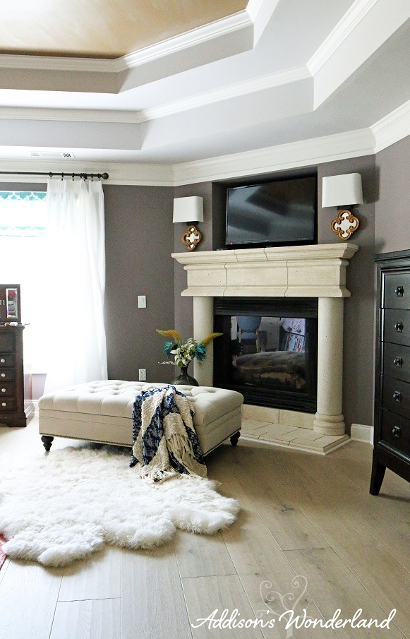 Addison's Wonderland - Master Bedroom Featuring European Oak Arezzo Flooring