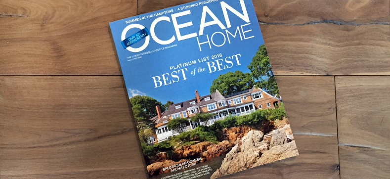 Ocean Home Magazine - Flooring Platinum List Winner