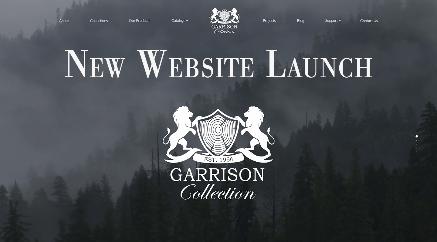 Garrison Collection’s New site Garrison Collection
