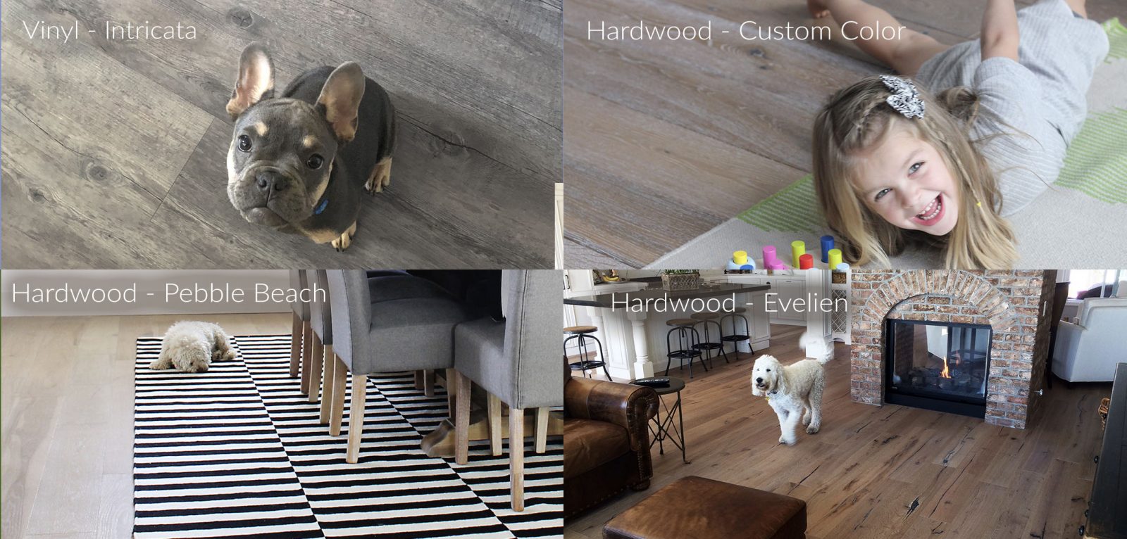 How to Choose the Right Flooring - Pets and Garrison Collection Hardwood Flooring 