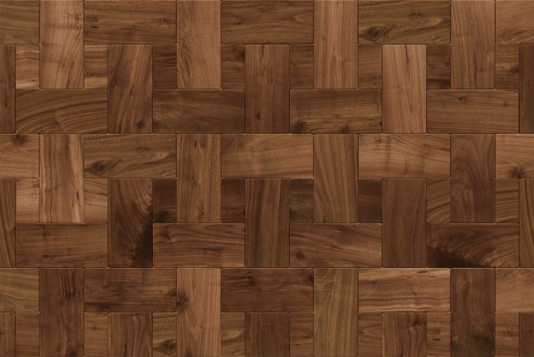 3D Decorative Wall Panels Contours Mosaic Natural Walnut