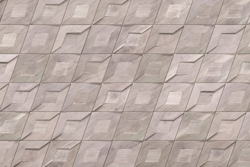 3D Decorative Wall Panels Contours Diamond Pearl