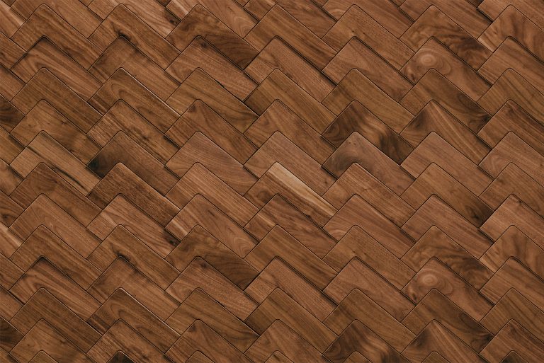 3D Decorative Wall Panels Contours Ridge Natural Walnut