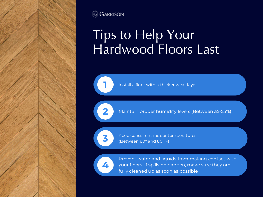 Tips to Help Your Hardwood Floors Last