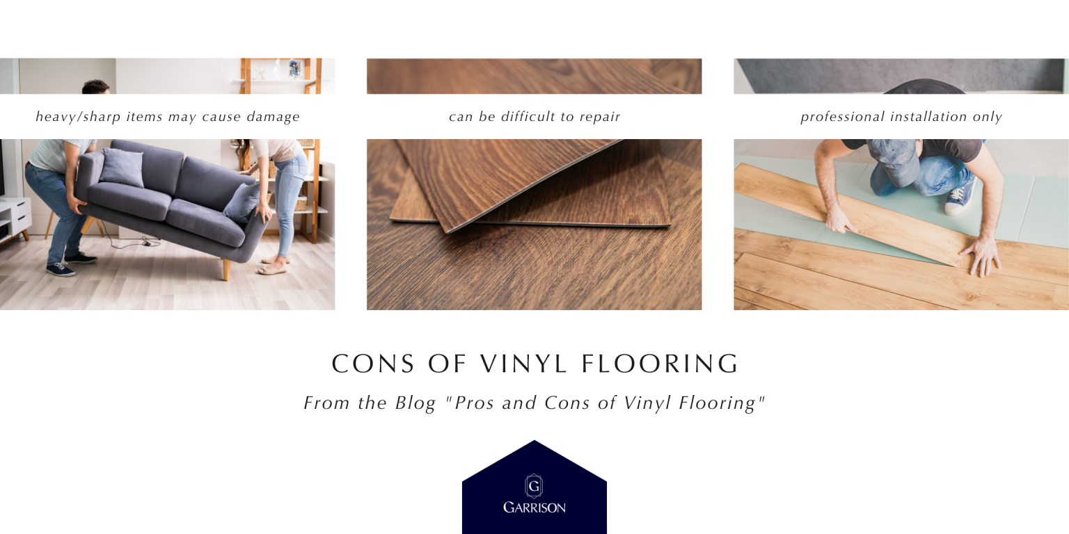 Pros and Cons of Vinyl Flooring - Garrison Collection