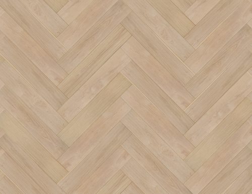 Unfinished European Oak Hardwood Flooring in a Herringbone Pattern