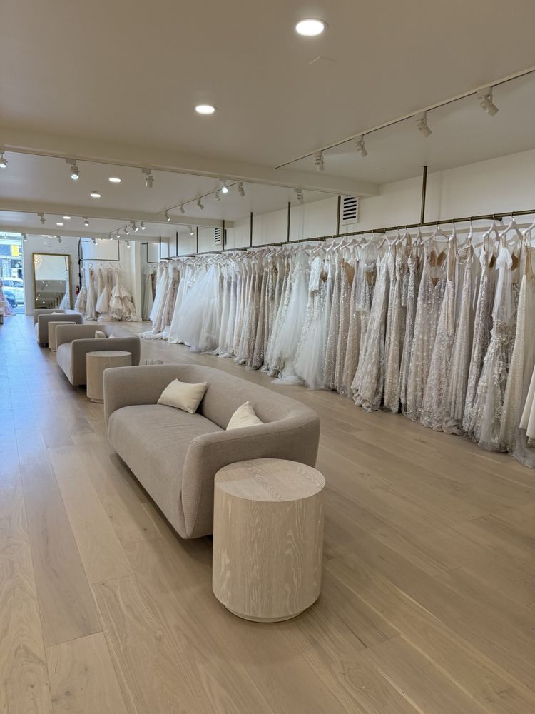 European Oak Flooring at the Galia Lahav bridal and fashion house in Los Angeles