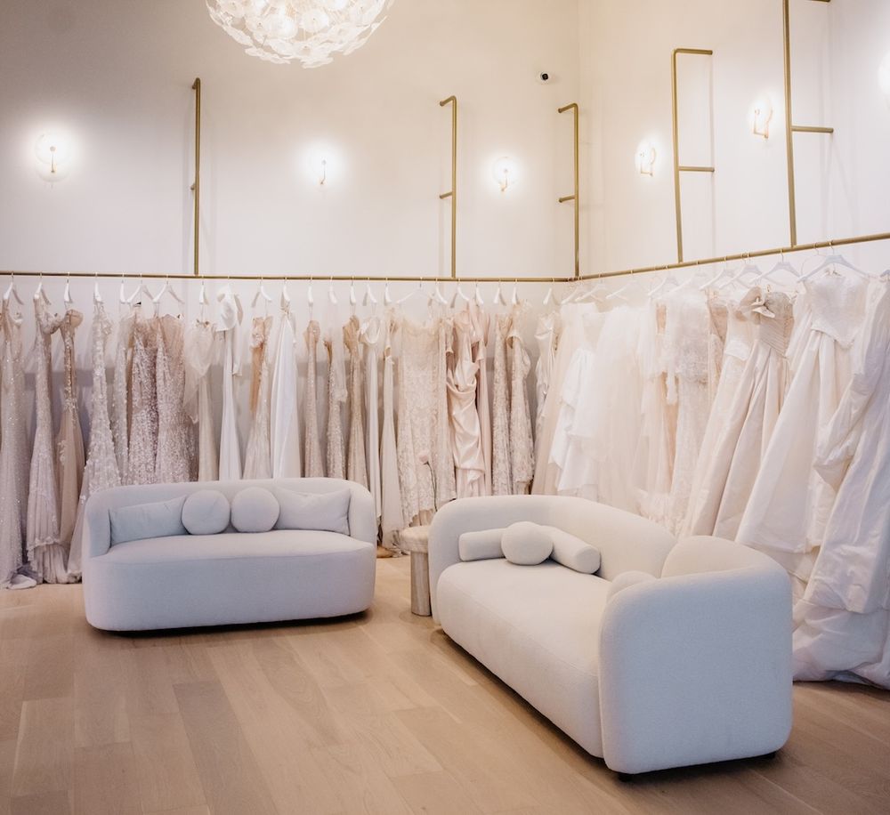European Oak Flooring at the Galia Lahav bridal and fashion house in Los Angeles
