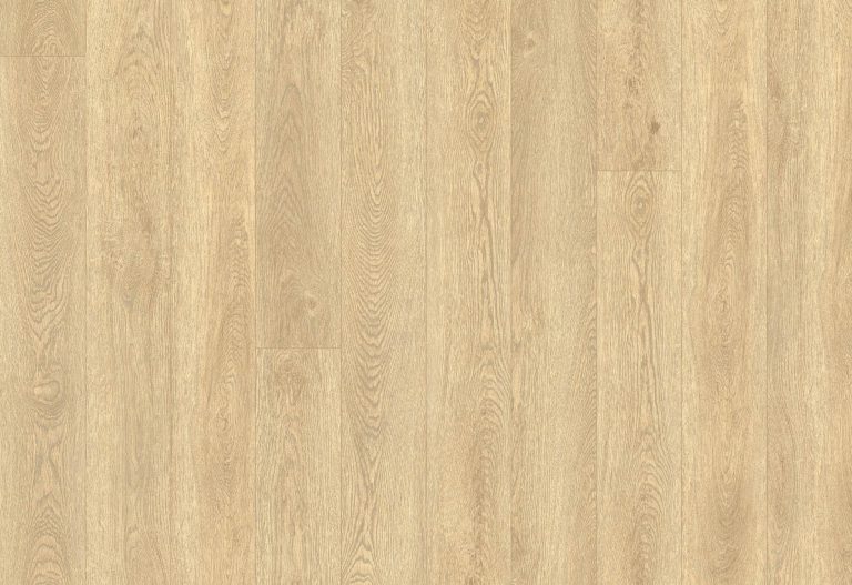 Almondine - QuietPath Flooring Plank Overhead - Garrison Collection
