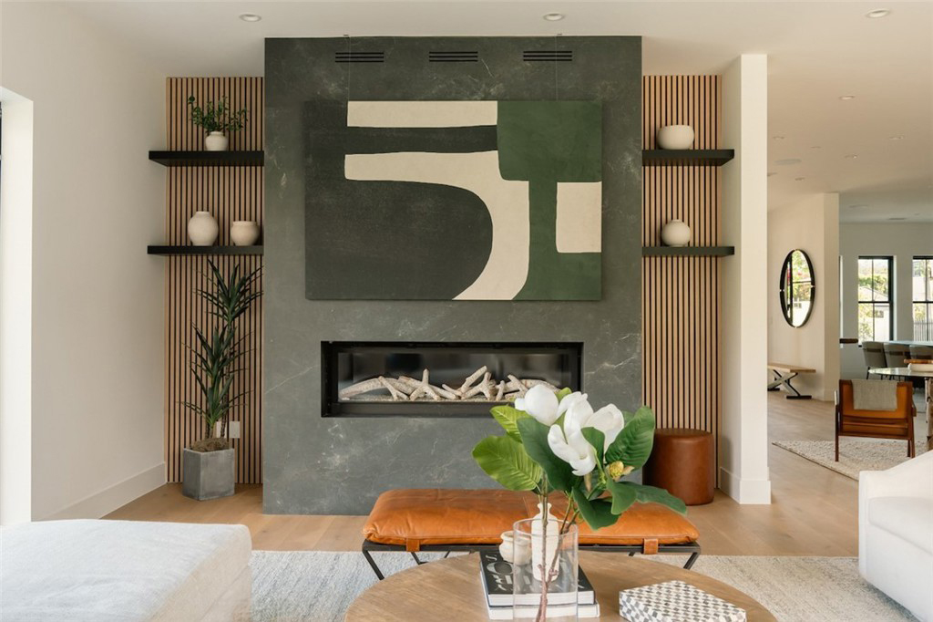 Natural Oak parallels acoustic wall panels by garrison