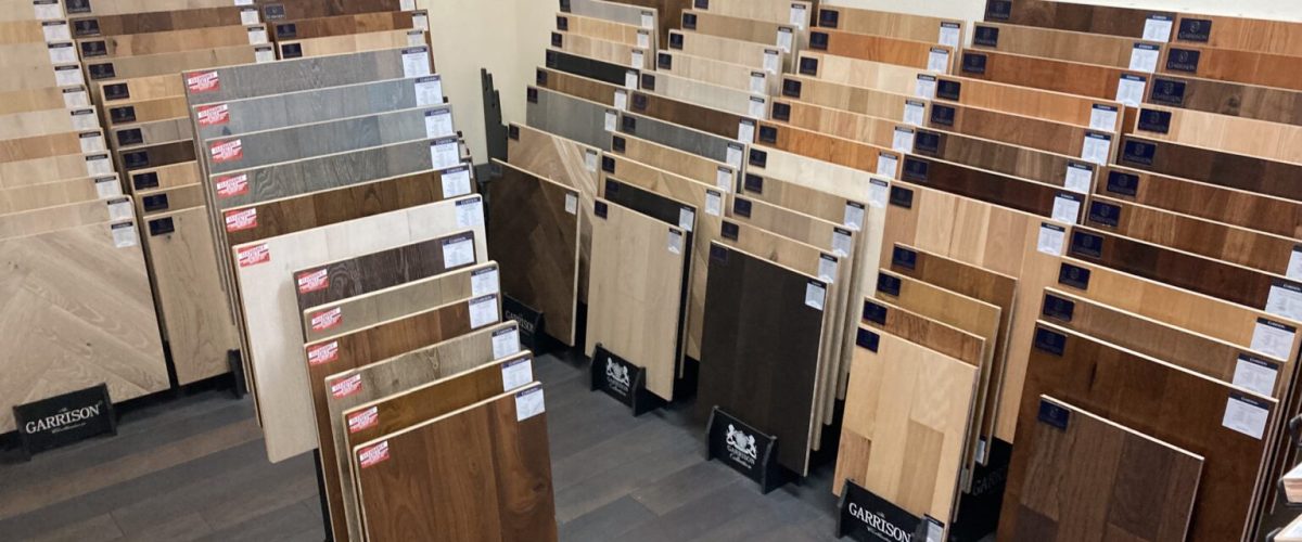 Garrison Flooring Will Call at the Vernon, CA Location with flooring samples