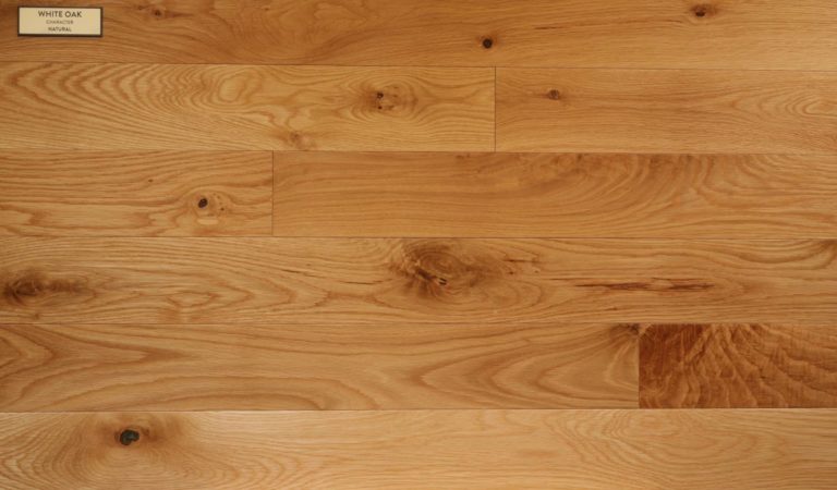 3-1/4" Prefinished Engineered White Oak Natural
