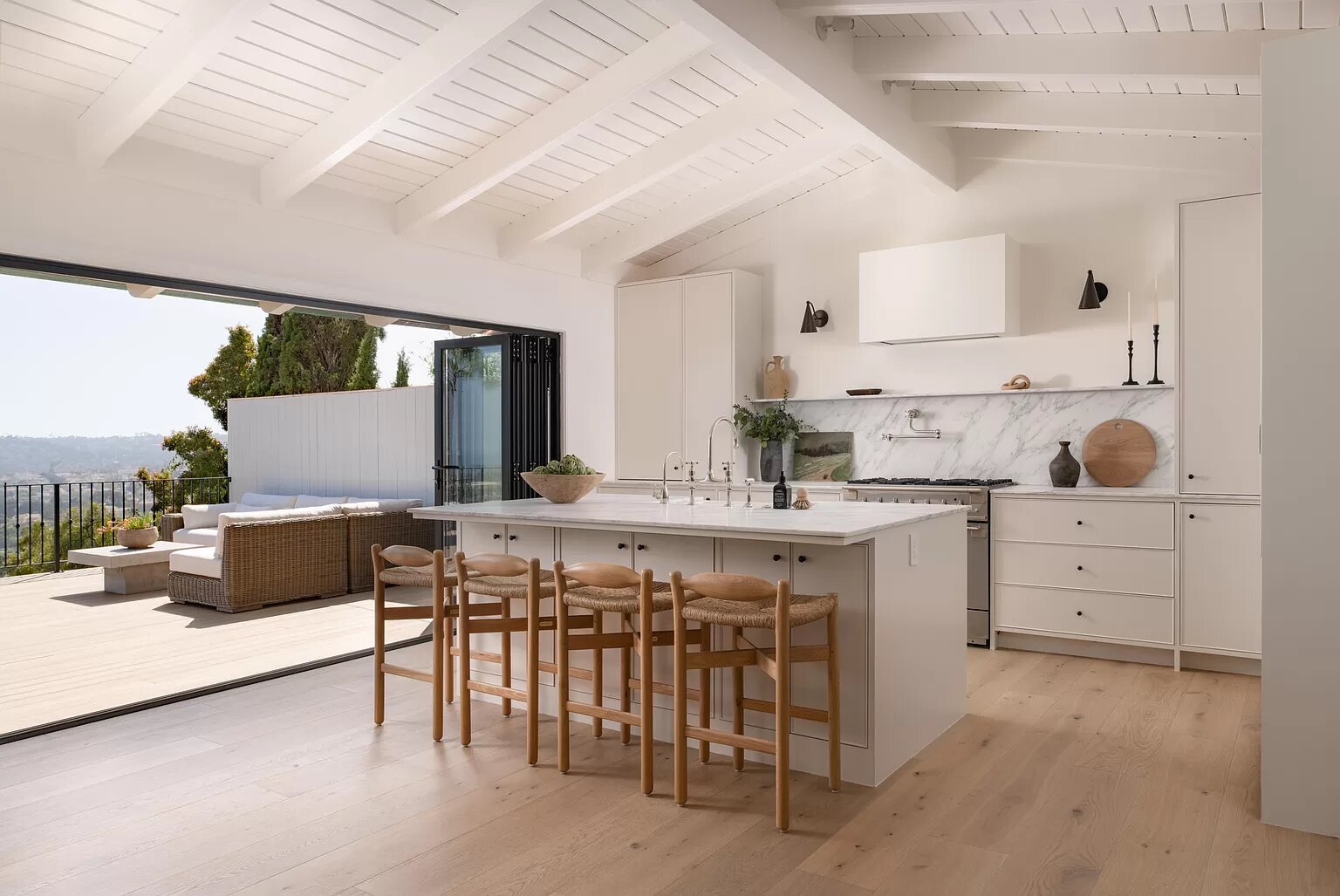 Wide plank European Oak flooring